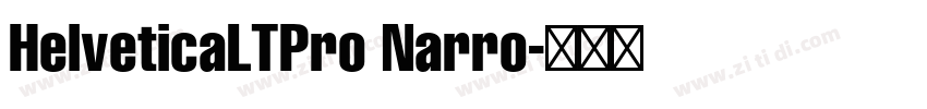 HelveticaLTPro Narro字体转换